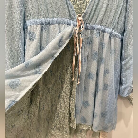 We are HAH Make it A Doble Robe in French Blue.Size S - Picture 7 of 16